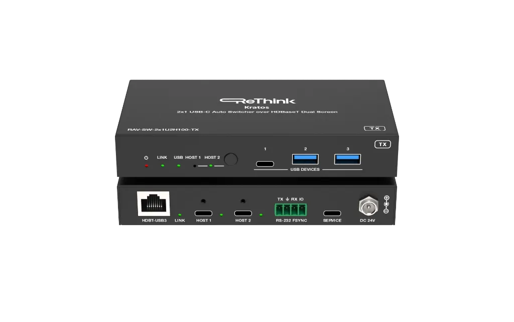RAV-SW-2x1U2H100-Tx - Front Top.webp